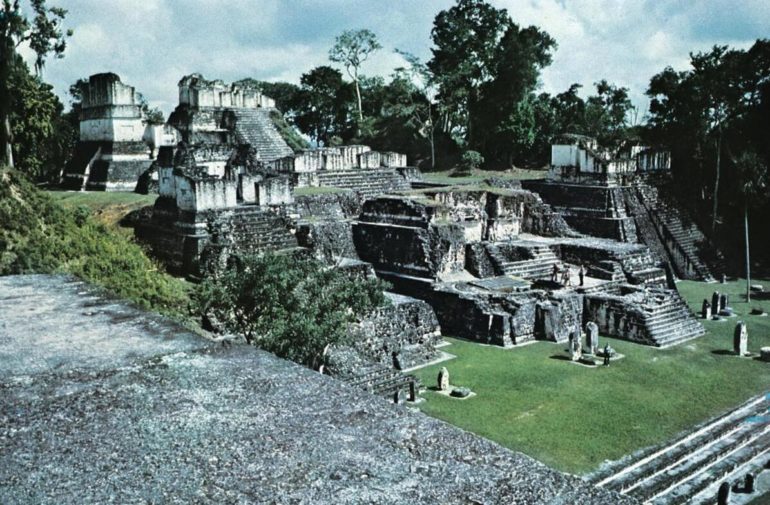 Tikal, a ruin city for the Mayan people