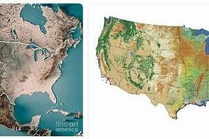 USA Topography