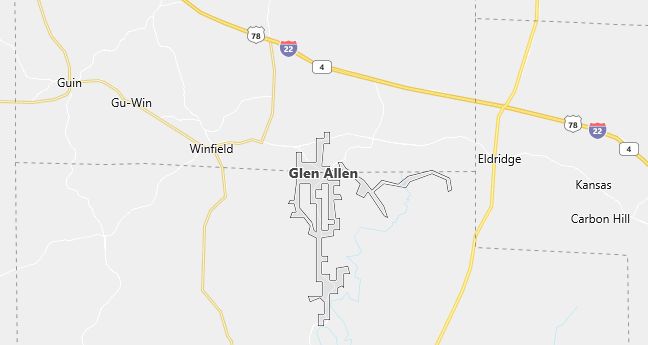 Glen Allen, Alabama